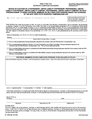 New York Liability Sole  Form