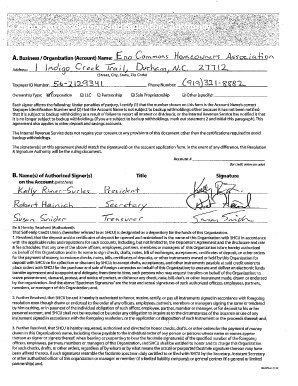 Sample Corporate Resolution for Signing Authority  Form