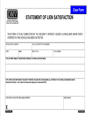 Oregon Lien Release Form 2005