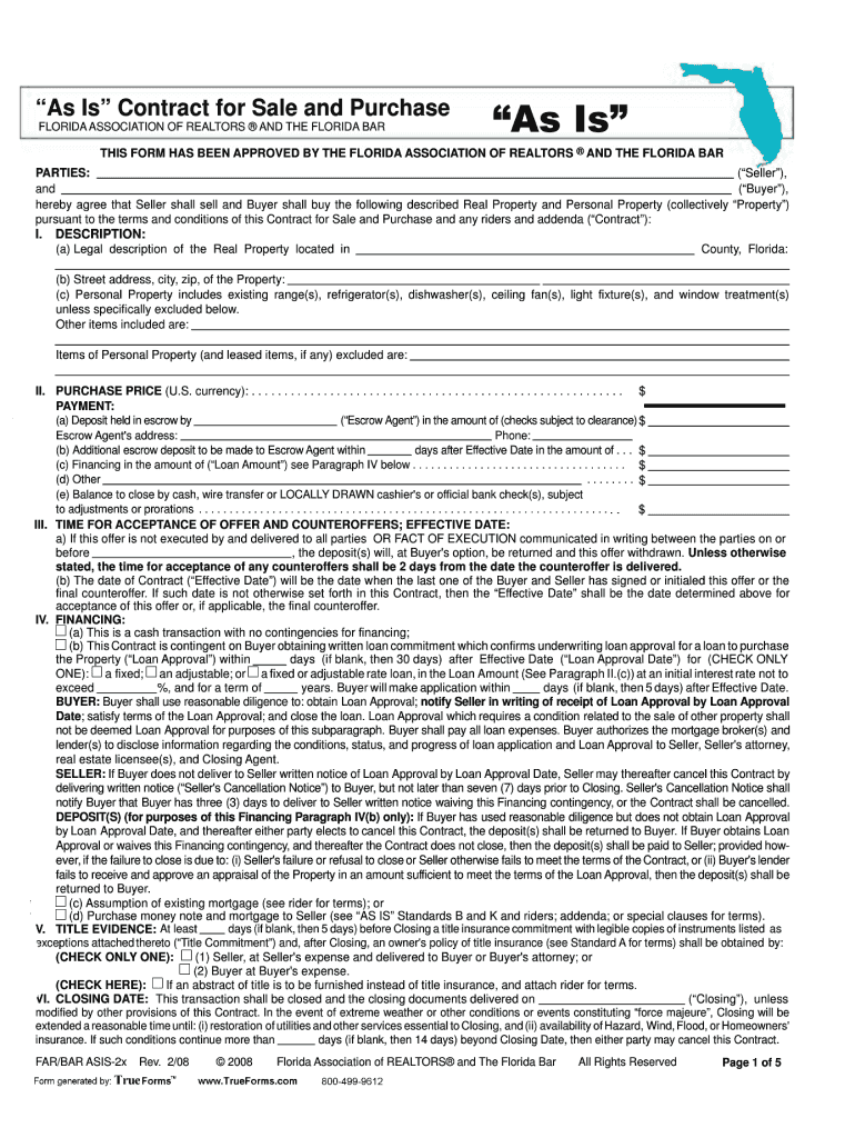 Farbar Contract  Form