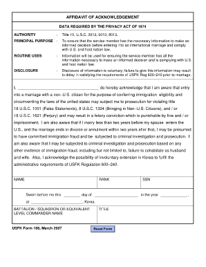 Usfk Form 166