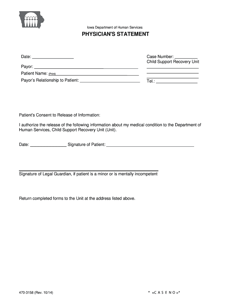 Iowa Form Physician