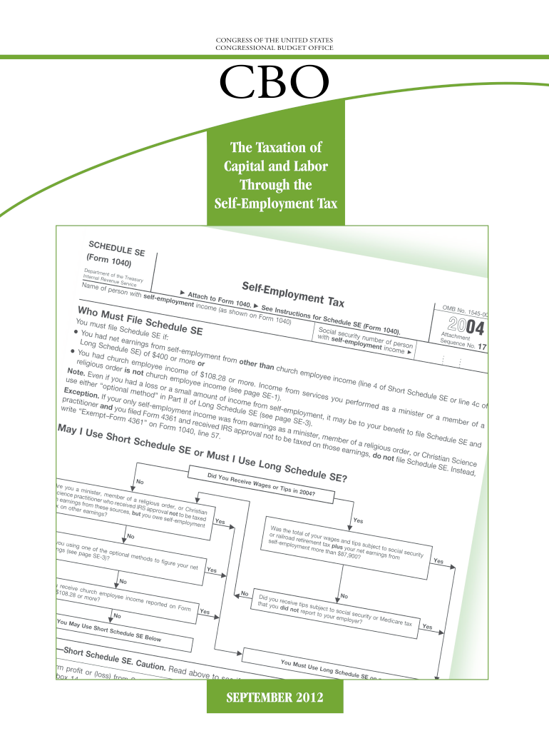 Pub Taxation Self Employment Form