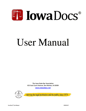 Iowa Bar Association Power of Attorney Form