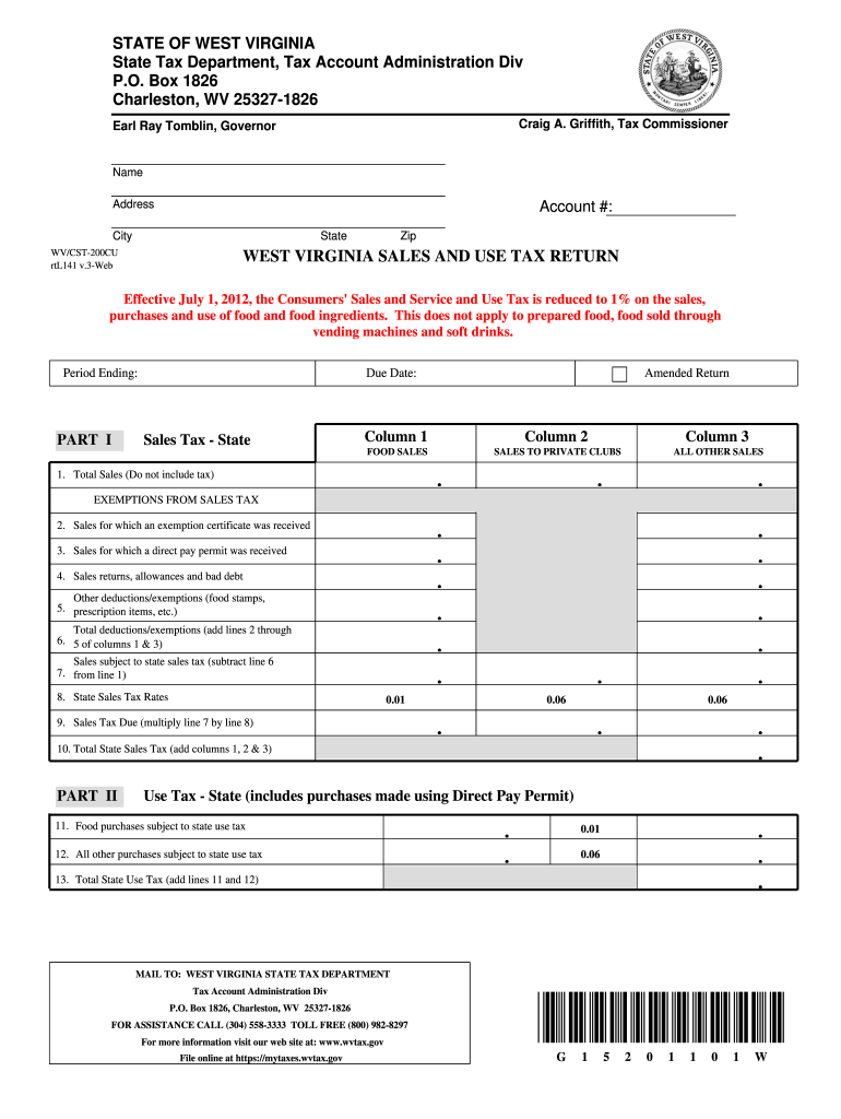  Wvcst 200cu Form 2018