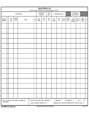 Da Form 4179