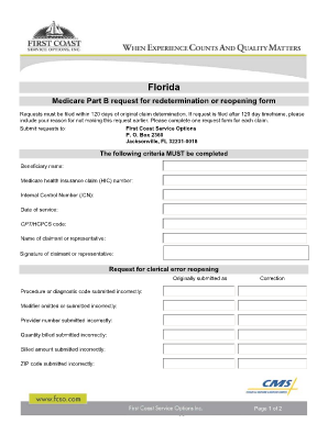 Fcso Medicare  Form