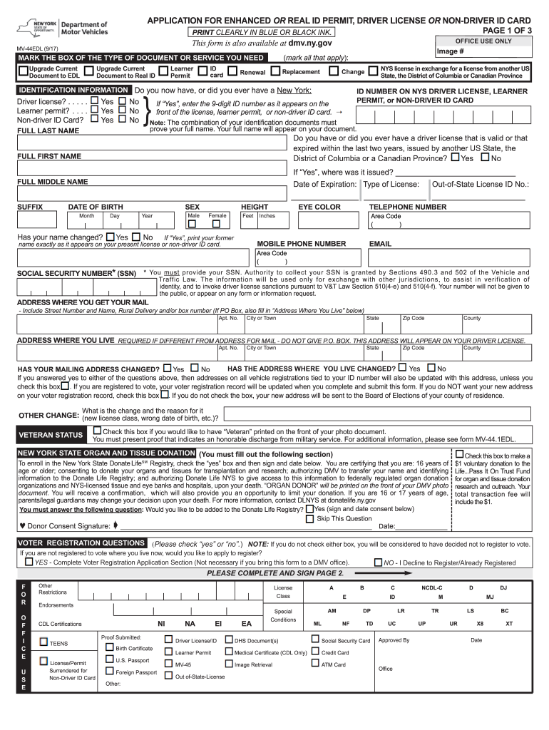Get and Sign Enhanced License Ny  Form