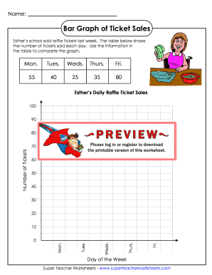 Bar Graph Blank PDF  Form