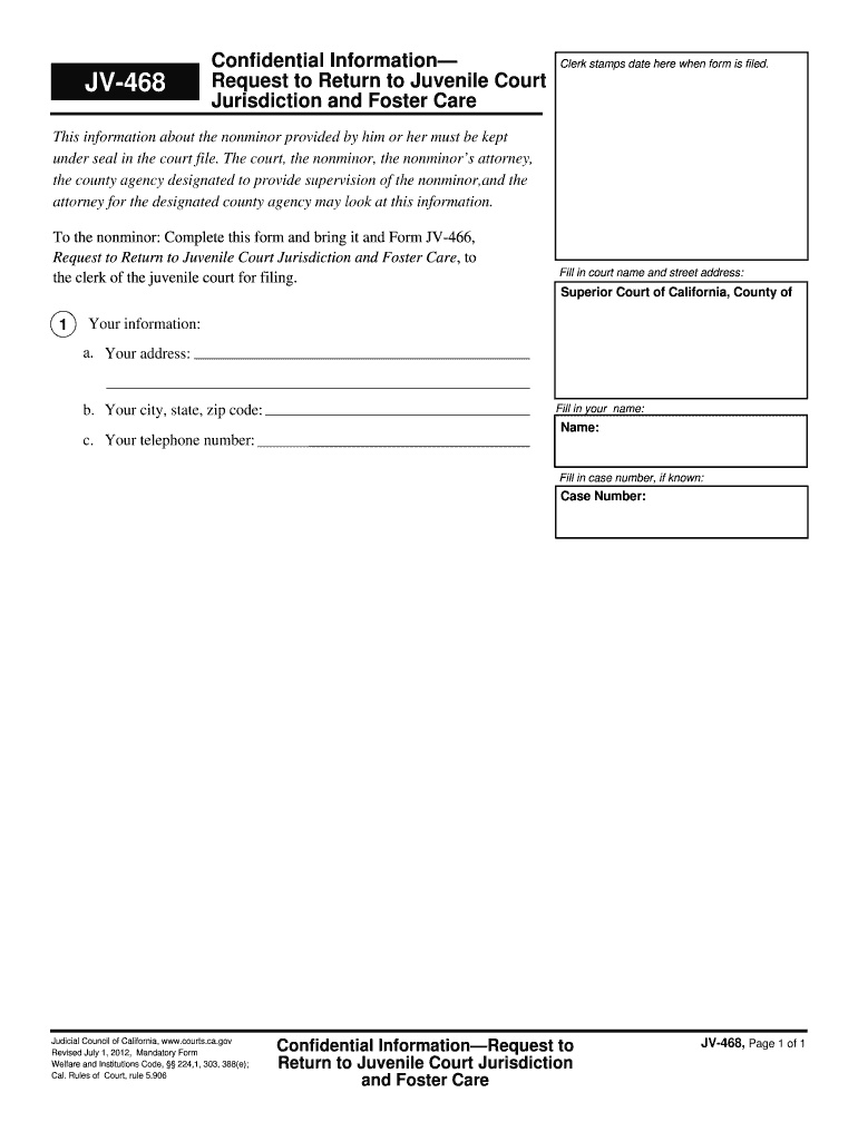 Jv 468  Form