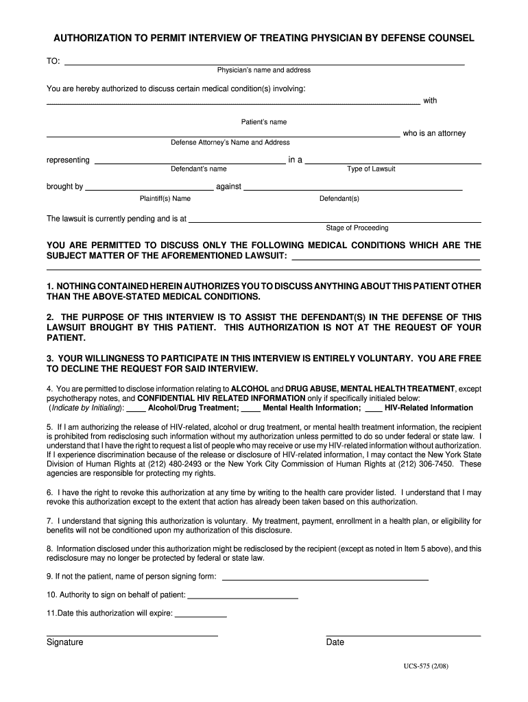 Permit Interview  Form