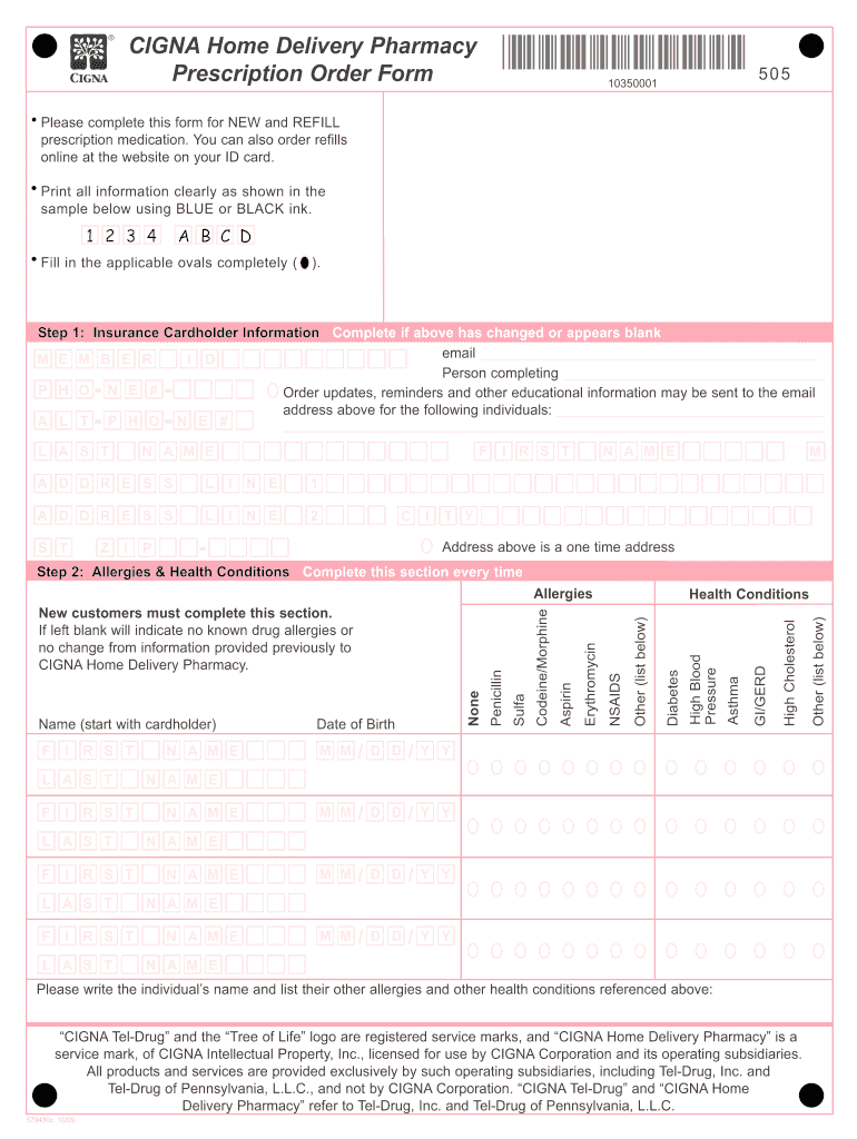 Home Delivery Order Form Name Alexandra