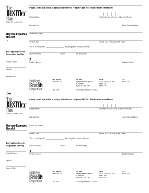 Printable Daycare Tax Forms for Parents