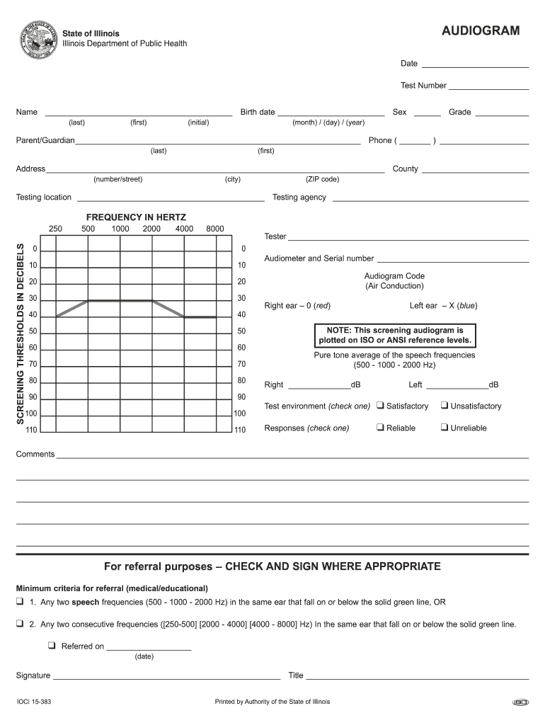 How Fill Out Ioci 15 383 Form