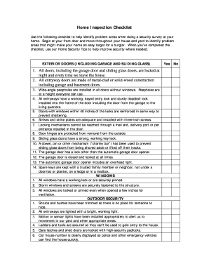 Roller Shutter Door Inspection Checklist PDF  Form