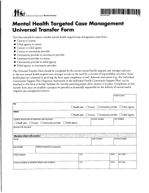 Transfer Form Tcm