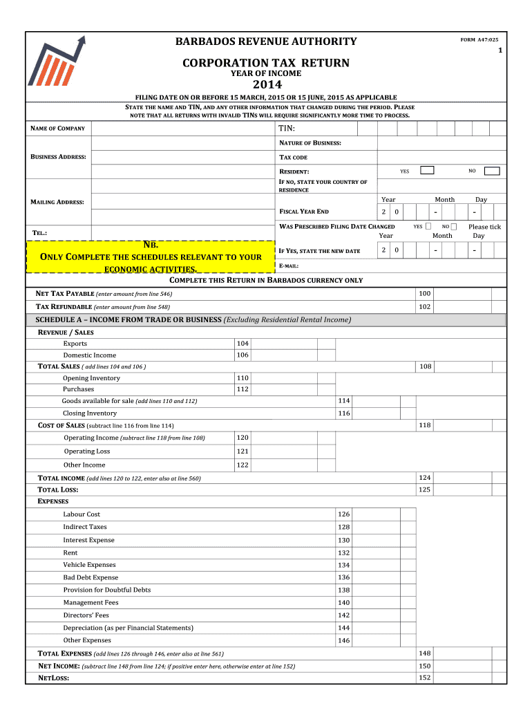  A47 009 Forms 2014-2024