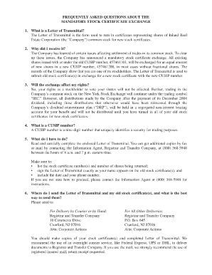 Printable Stock Certificate  Form