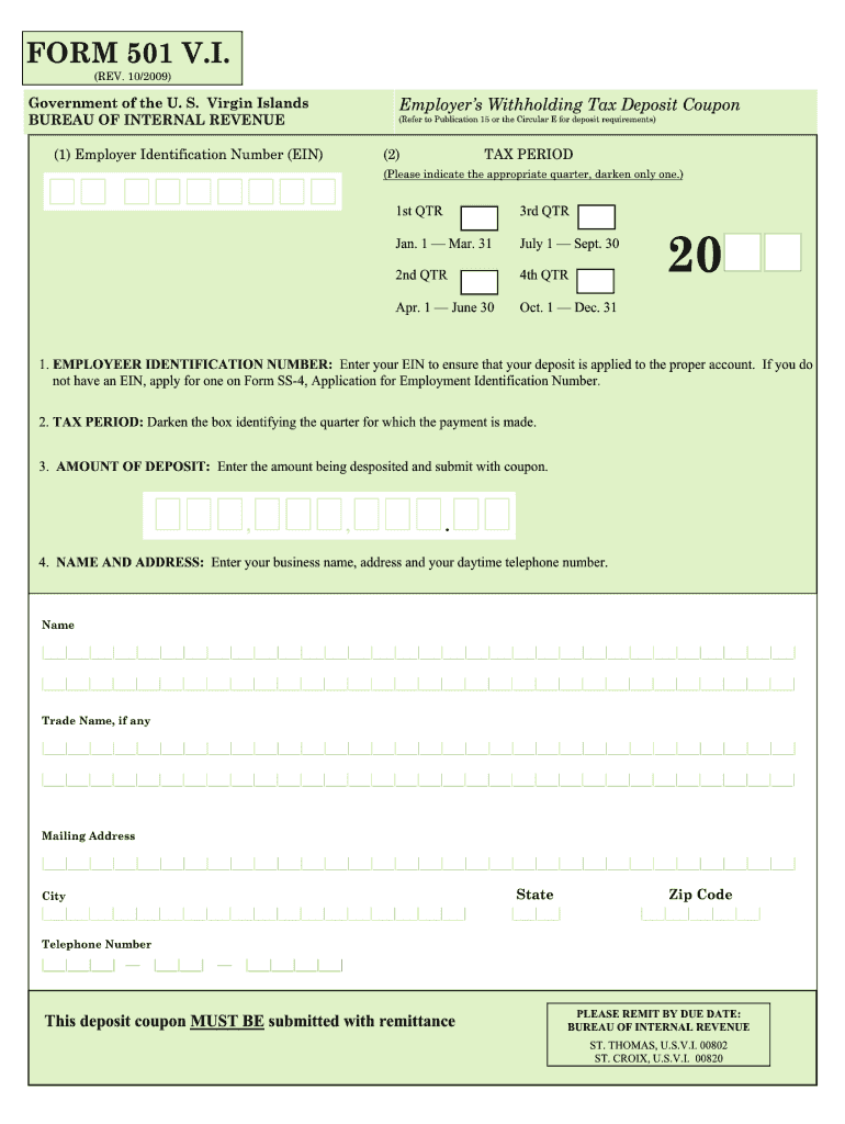 Get and Sign 501 Vi  Form 2009