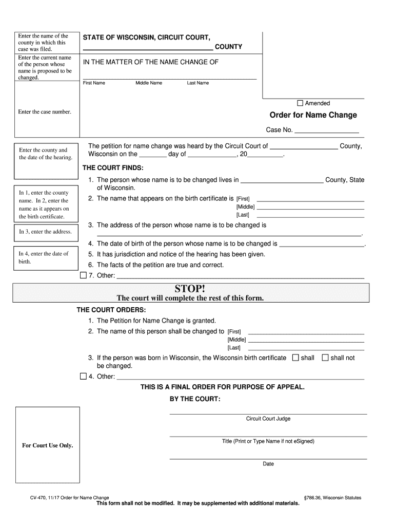  Cv 470 Form 2013