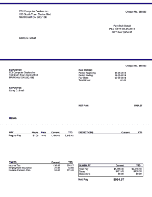 Easily View Online Check Stubs with Paycor Paycor  Form