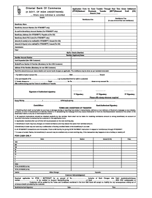 Obc Rtgs Form