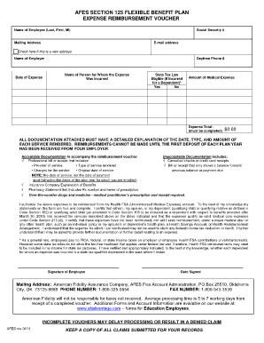 American Fidelity Flex Account  Form