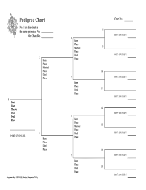 Genealogy Chart Pdf