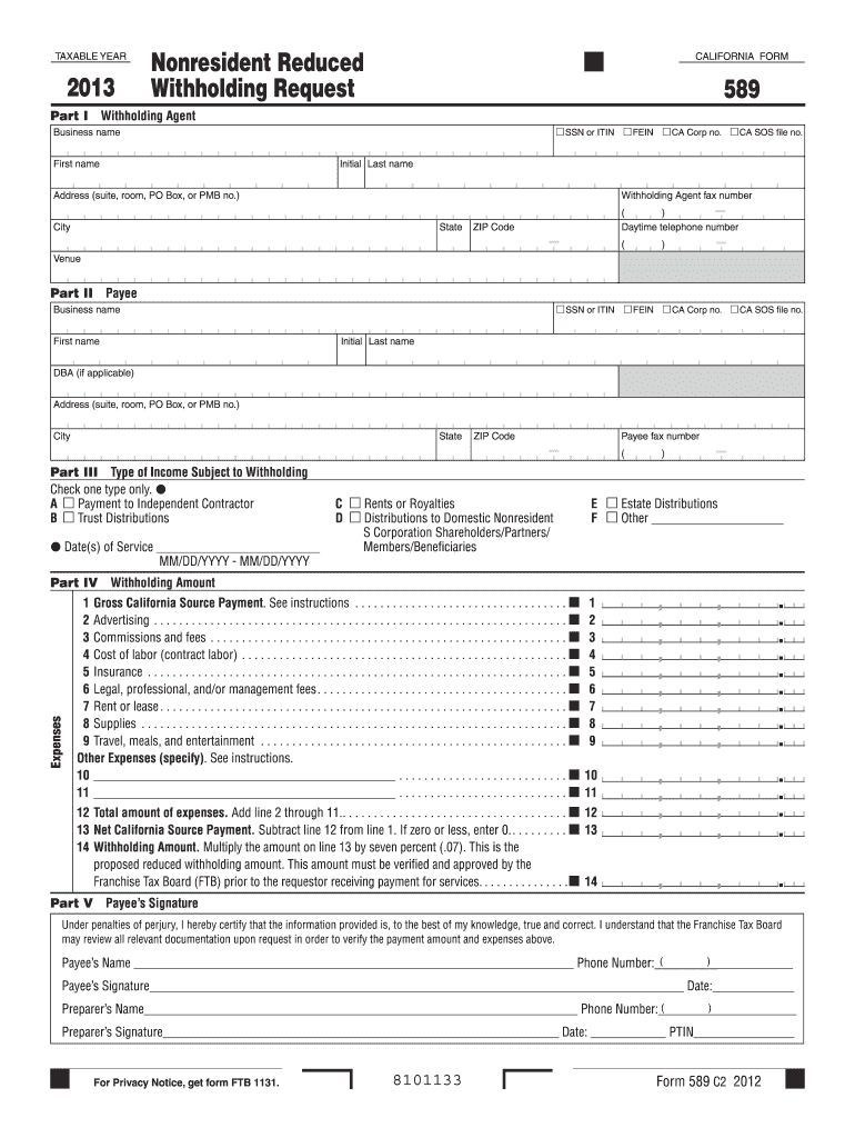  Form Withholding 2020