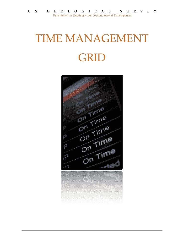 Get and Sign Time Management Grid  Form