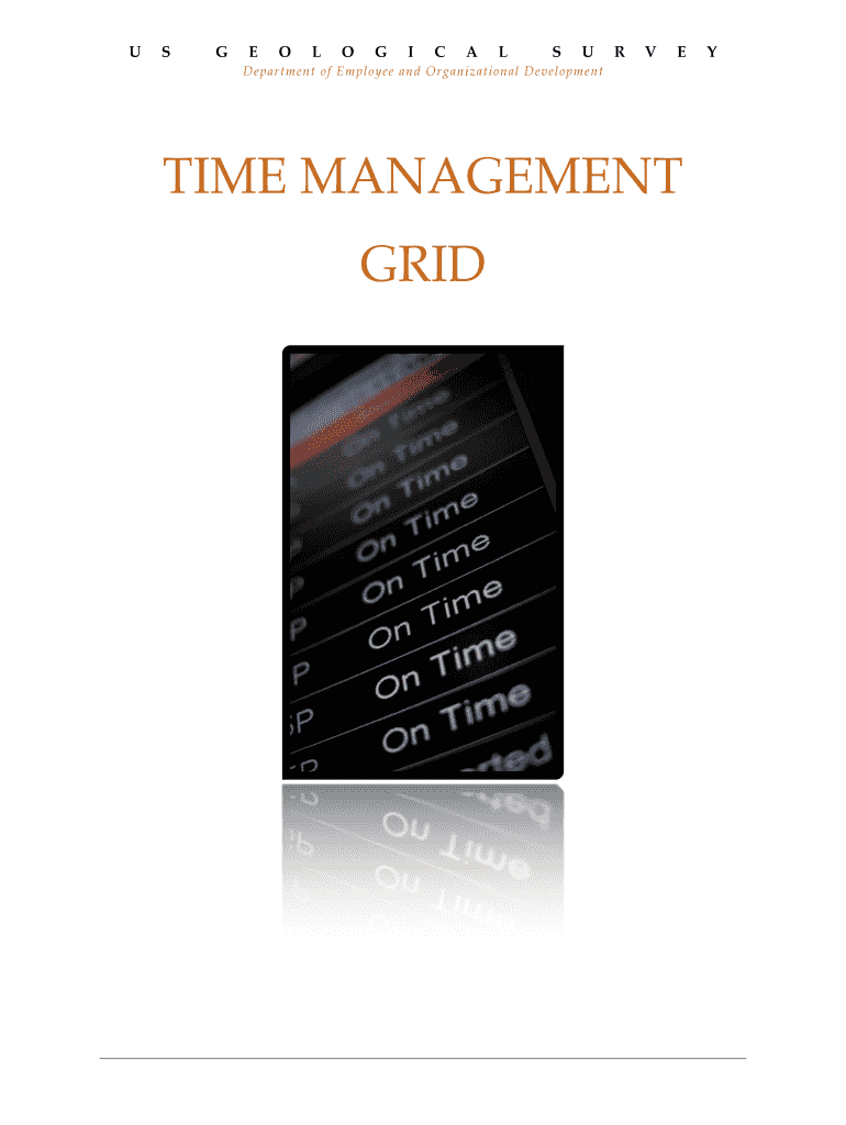 Time Management Grid  Form