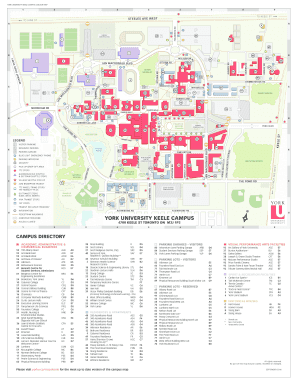 York Campus Map  Form