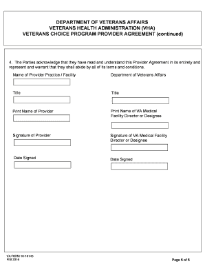 Va Form 10 10145