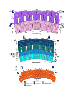 Civic Opera House Seating Chart  Form