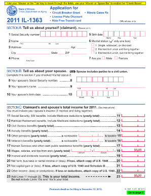 Circuit Breaker Application Form