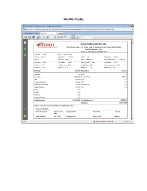 Fletcher Payslip Edit  Form