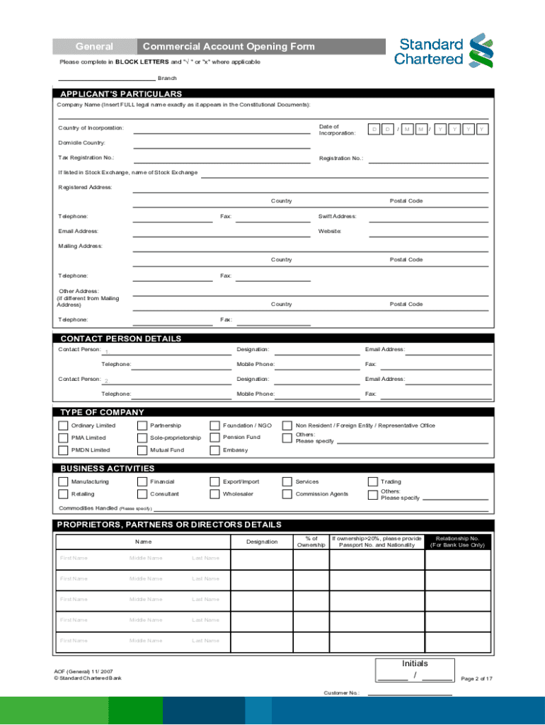 Scb Online  Form