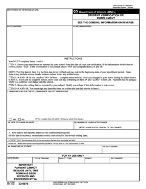 Va Form 22 8979