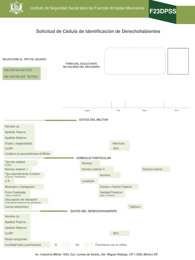 F23dpss  Form