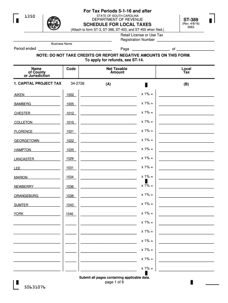  St 389  Form 2016