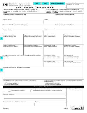 A48 Rmd Correction  Form