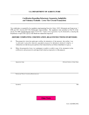 Suspension Form Template