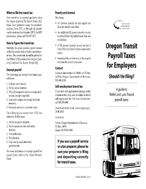 Oregon Oq Form