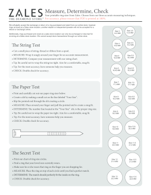 ring size chart printable pdf form fill out and sign printable pdf template signnow