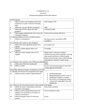 It Essentials Module 6 Form