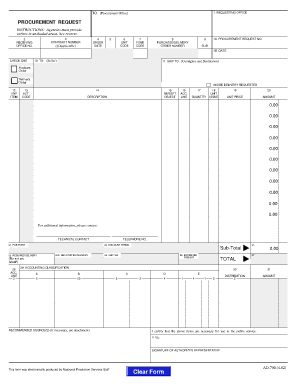 Ad 700 Form