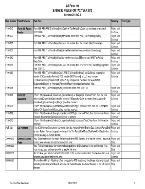 Ca Tax Form 199 Fillable PDF