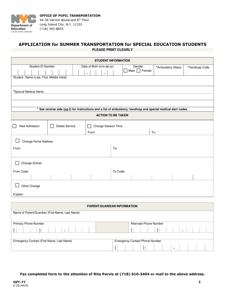 Opt 77  Form