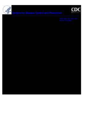 Cdc Letterhead  Form