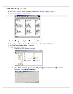 Myanmar Font for Nokia Lumina 925  Form